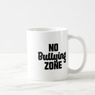 No Bullying Zone Stop Bullying Kindness Orange Uni Coffee Mug