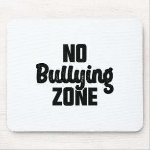 No Bullying Zone Stop Bullying Kindness Orange Uni Mouse Pad