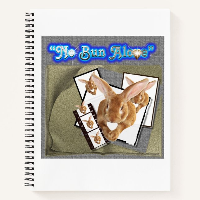 No Bun Alone Notebook (Front)
