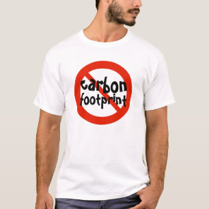 NO Carbon FootPrint - Customised T-Shirt