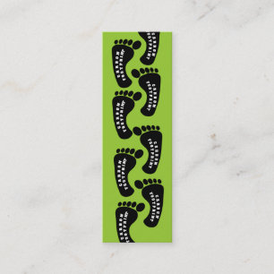 No Carbon FootPrint Mini Business Card