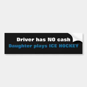 No Cash.... Bumper Sticker
