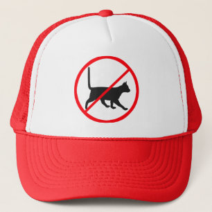 No Cats Allowed! Trucker Hat