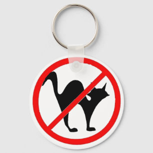 No Cats?! Key Ring