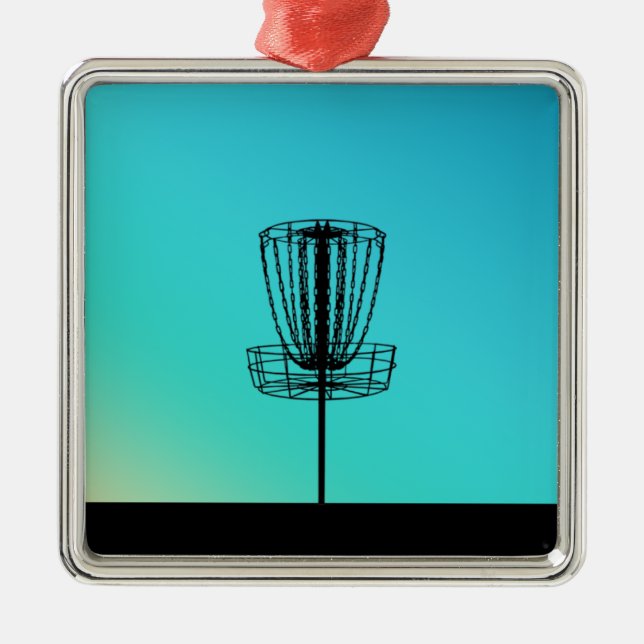 No Chain, No Gain Metal Ornament (Front)