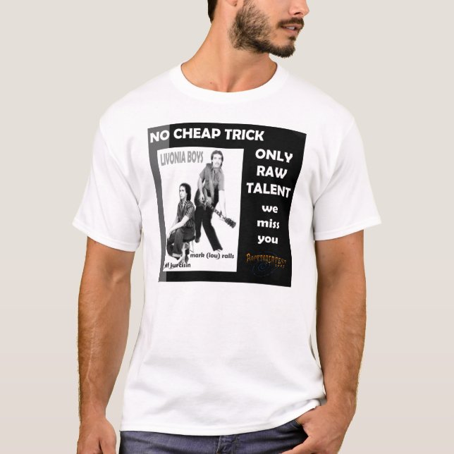 No Cheap Trick Tshirt (Front)
