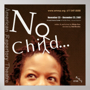 no child30x30 2 poster