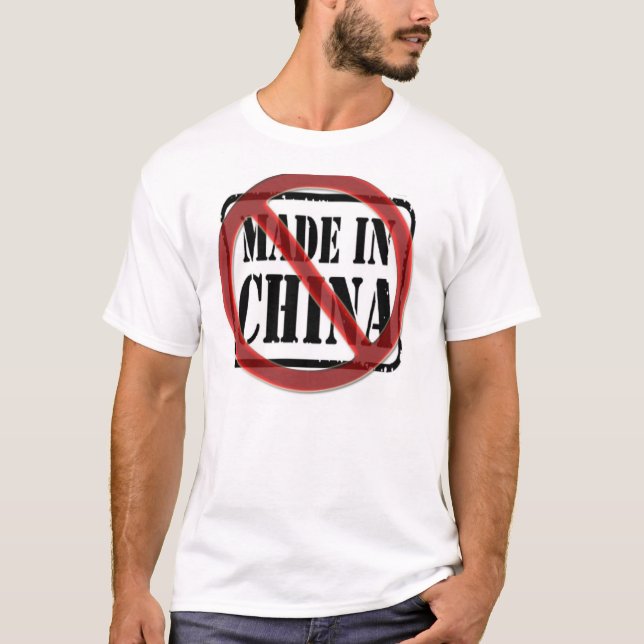 No China T-Shirt (Front)