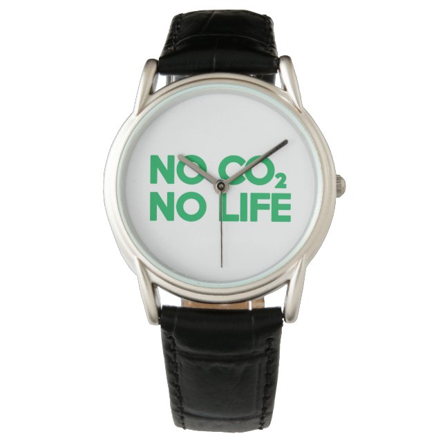 NO CO2 NO LIFE WATCH (Front)