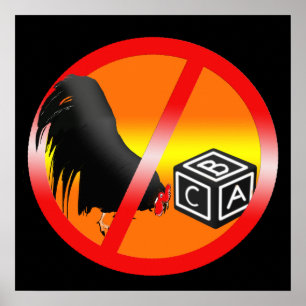 No Cockblocking Allowed Poster