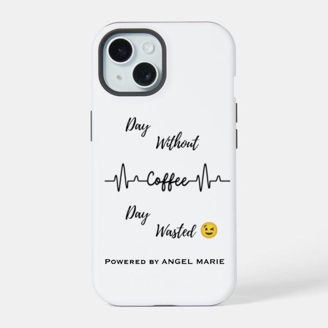 "No Coffee, No Life" iPhone / iPad case (Back)
