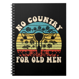 No Country For Old Man Uterus Notebook