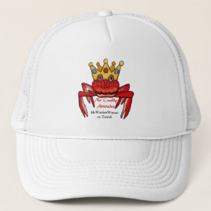 No Crabby Attitude, MeWarriorWoman on Twitch Trucker Hat