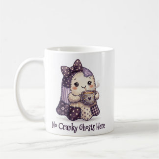 No Cranky Ghosts Here Mug
