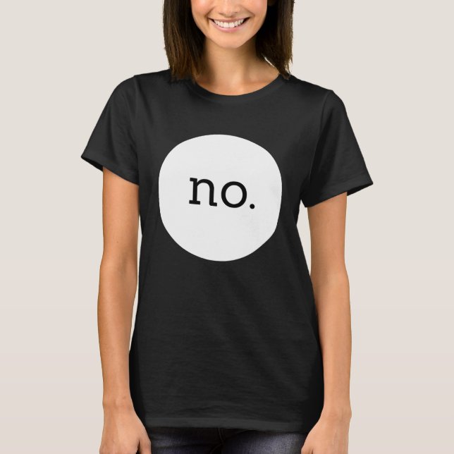 no cranky T-Shirt (Front)