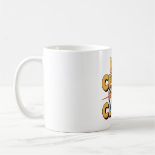 No Crown for a Clown Bold Satire Art Coffee Mug