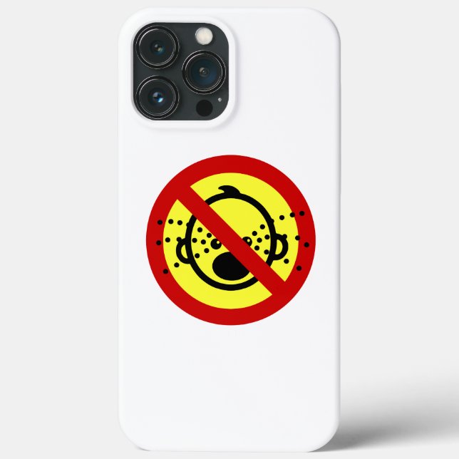 NO Cry Babies ⚠ Thai Airport Sign ⚠ Case-Mate iPhone Case (Back)