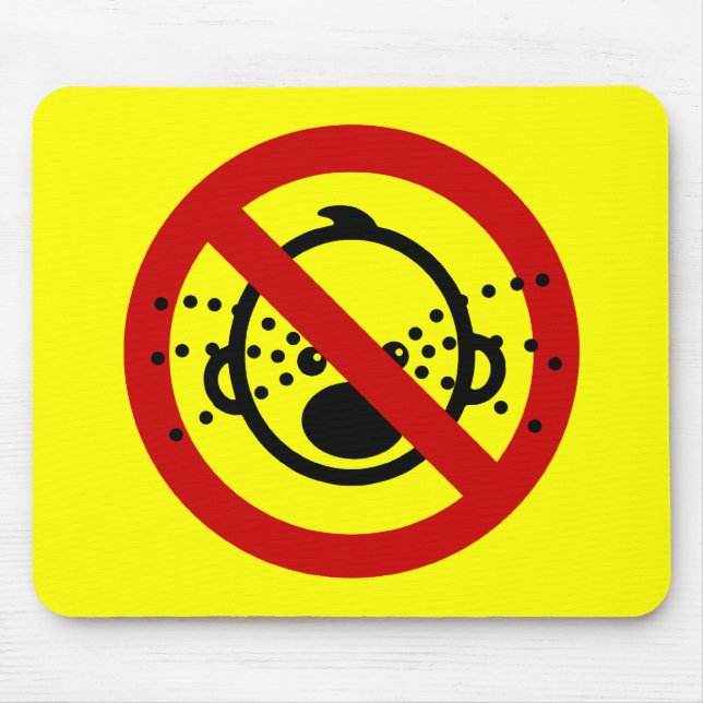 NO Cry Babies ⚠ Thai Airport Sign ⚠ Mouse Pad (Front)