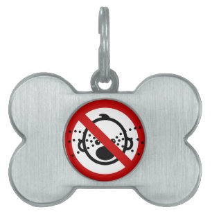 NO Cry Babies ⚠ Thai Airport Sign ⚠ Pet Name Tag