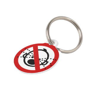 NO Cry Babies ⚠ Thai Airport Sign ⚠ Pet Tag