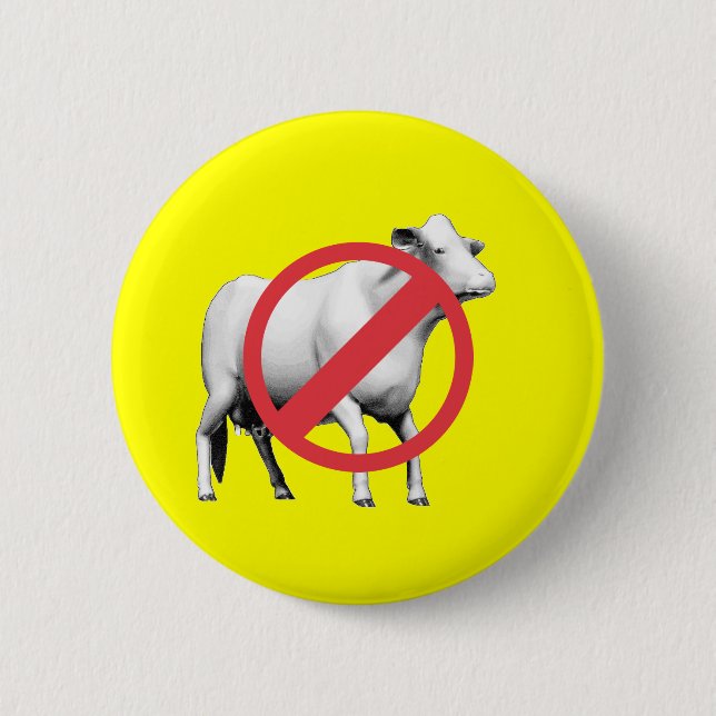 No Dairy Button (Front)