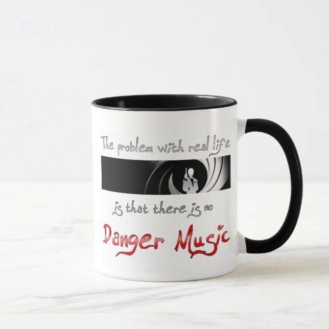 No Danger Music Mug (Right)