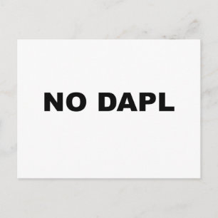 NO DAPL POSTCARD