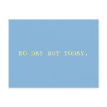 No Day // Rent Postcard