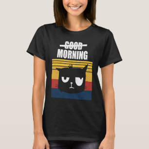 No Desire For Morning Cat States T-Shirt