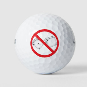 No Dice Golf Balls