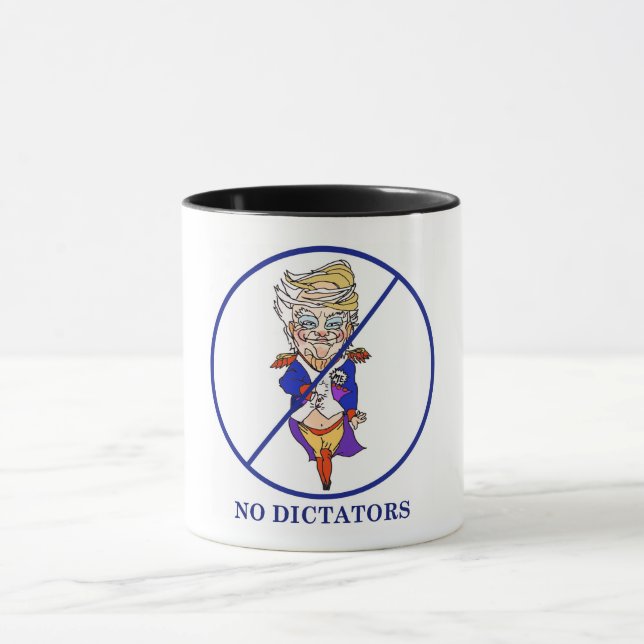 No Dictators mug (Center)
