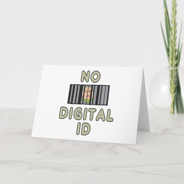 No Digital ID Card (Front)