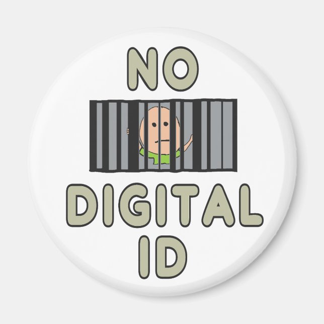 No Digital ID Magnet (Front)