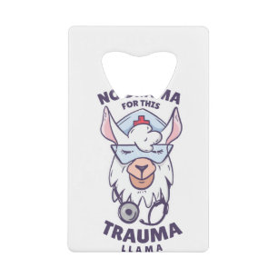 NO DRAMA FOR THIS TRAUMA LLAMA