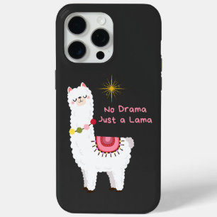 no drama, just a lama iPhone 15 pro max case