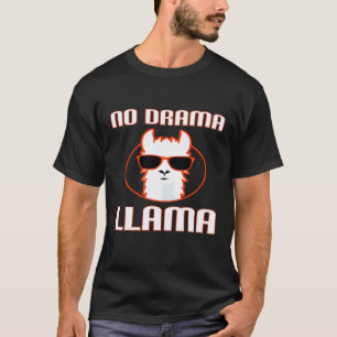 No Drama Llama a Pun For Animal Lovers T-Shirt