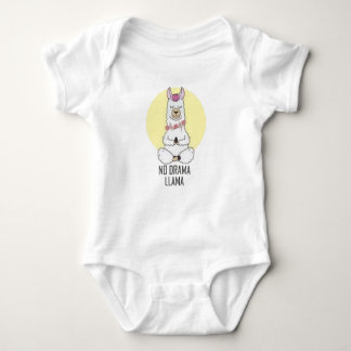 No Drama Llama Baby  Bodysuit