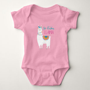 No Drama LLAMA Baby Bodysuit