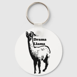 No Drama Llama Key Ring