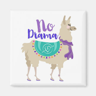No Drama Llama Magnet