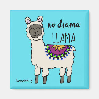 No Drama Llama Magnet