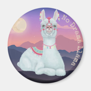 No Drama Llama Magnet