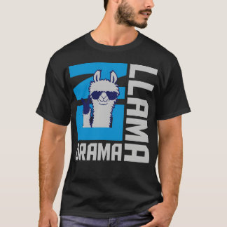 No Drama Llama Quote family T-Shirt