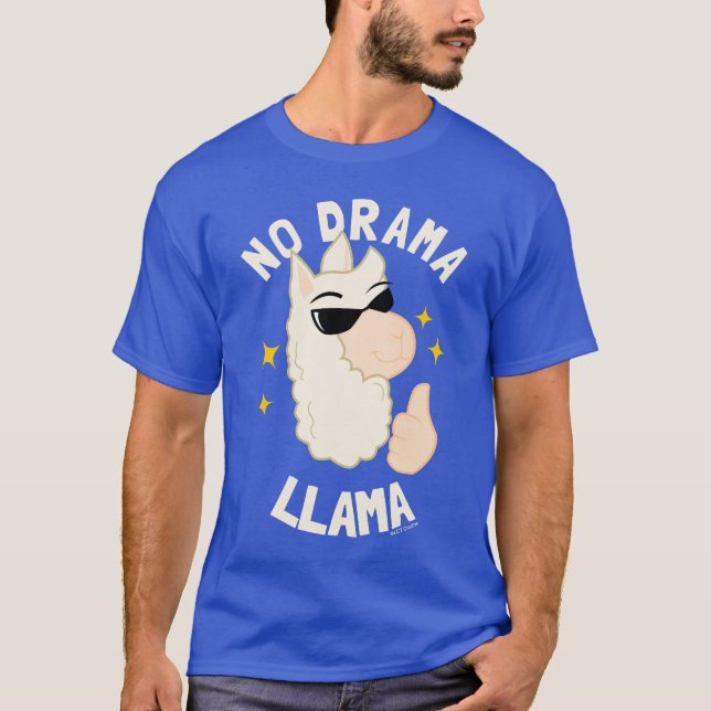 No Drama Llama T-Shirt (Front)