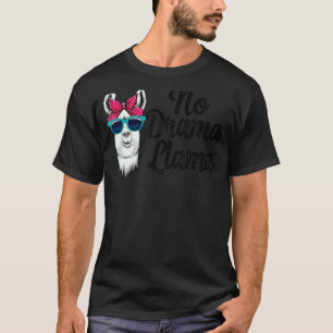 No Drama Llama Women Llama Animal Love T-Shirt