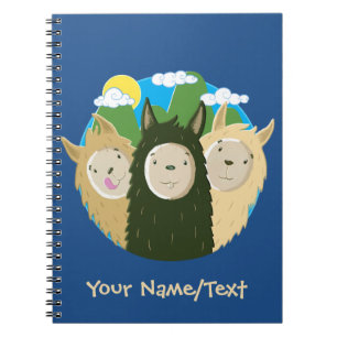 No Drama Llamas Brothers Notebook