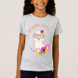 No Drama Zone Funny Llama Girls' T-Shirt<br><div class="desc">May no drama get to your kids with this funny and colourful "No Drama Zone" Llama T-Shirt.</div>