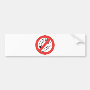 No Drugs Bumper Sticker