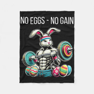 No Eggs - No Gain Fleece Blanket