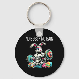No Eggs - No Gain  Key Ring